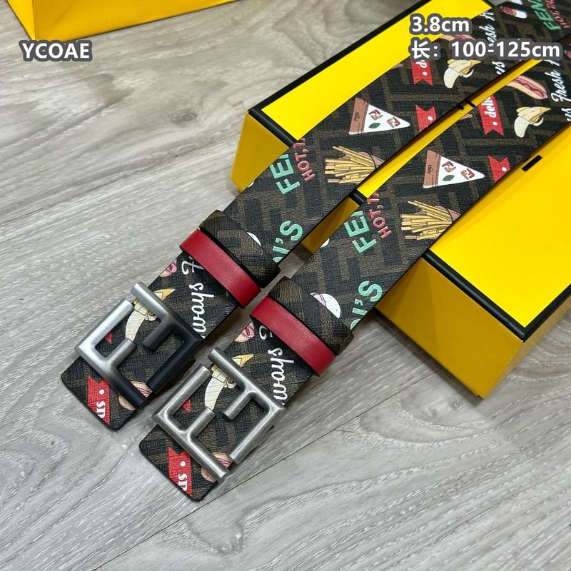 Fendi belt 38mmX100-125cm 8L32